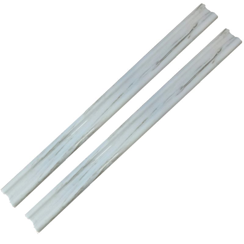 Đá Phào Trắng Sữa Mài Bóng 610x50mm