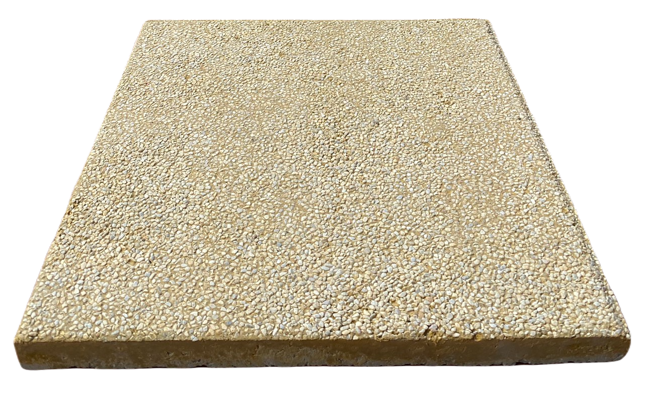 Terrazzo Bề Mặt Đá Hạt Vê Vàng Nhạt